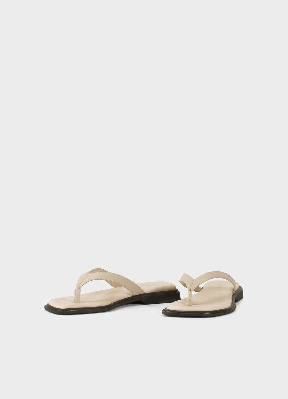 Izzy sandals OFF-WHITE LEATHER