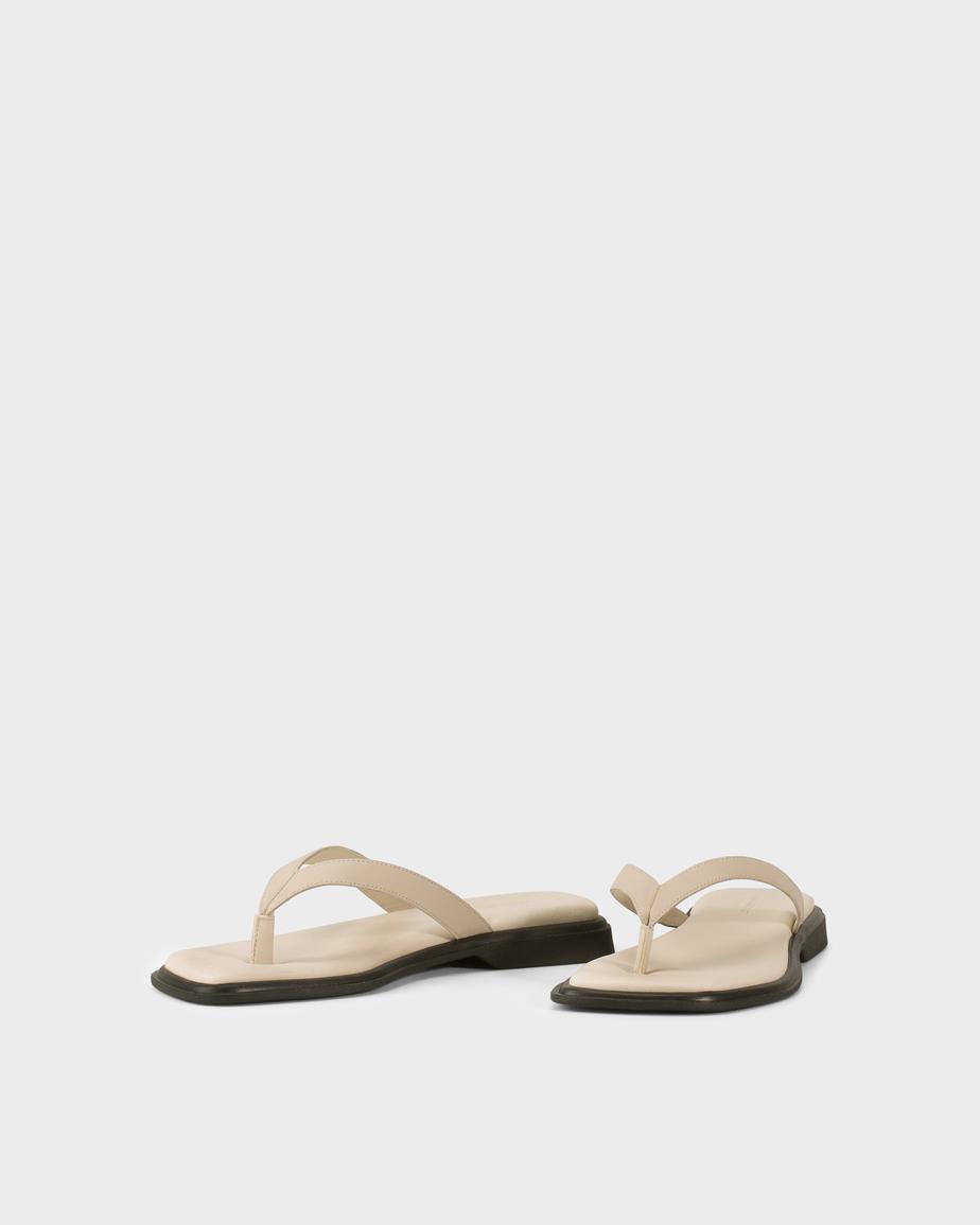 Izzy sandaler Off-White, Skinn