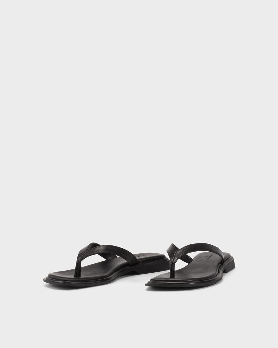 Izzy sandals Black, Leather