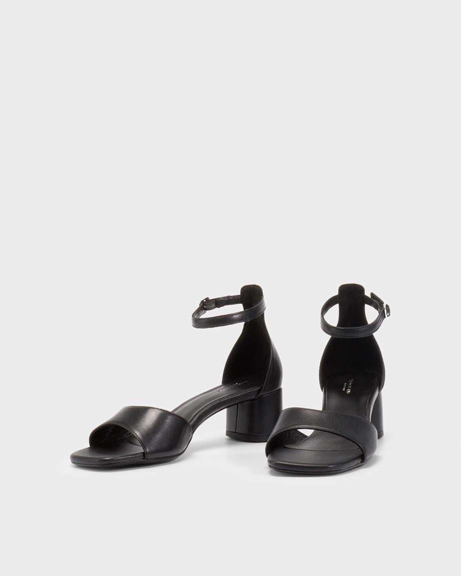 Piper sandaletter Svart, Skinn