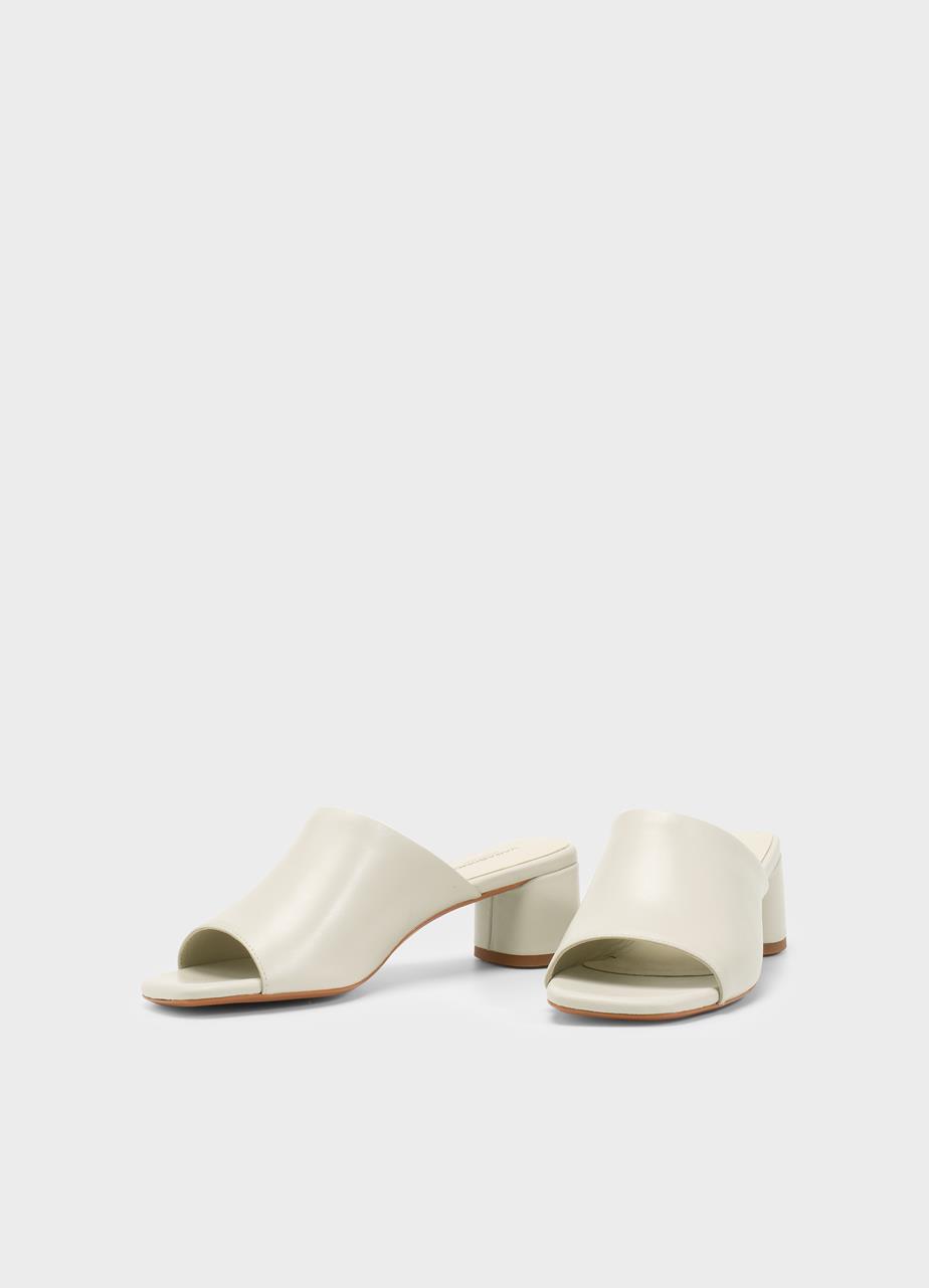 Piper sandaler Offwhite læder