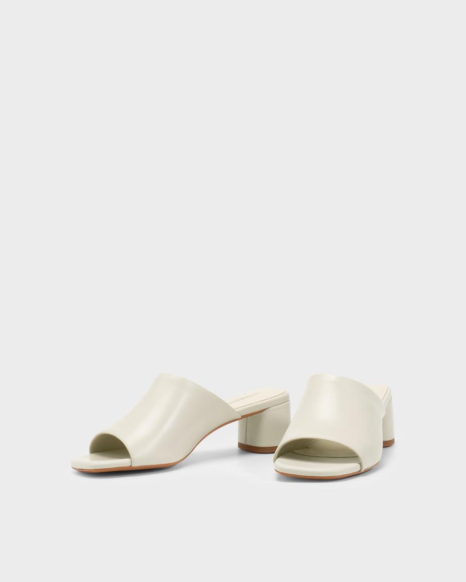 Piper mules Off-White, Skinn