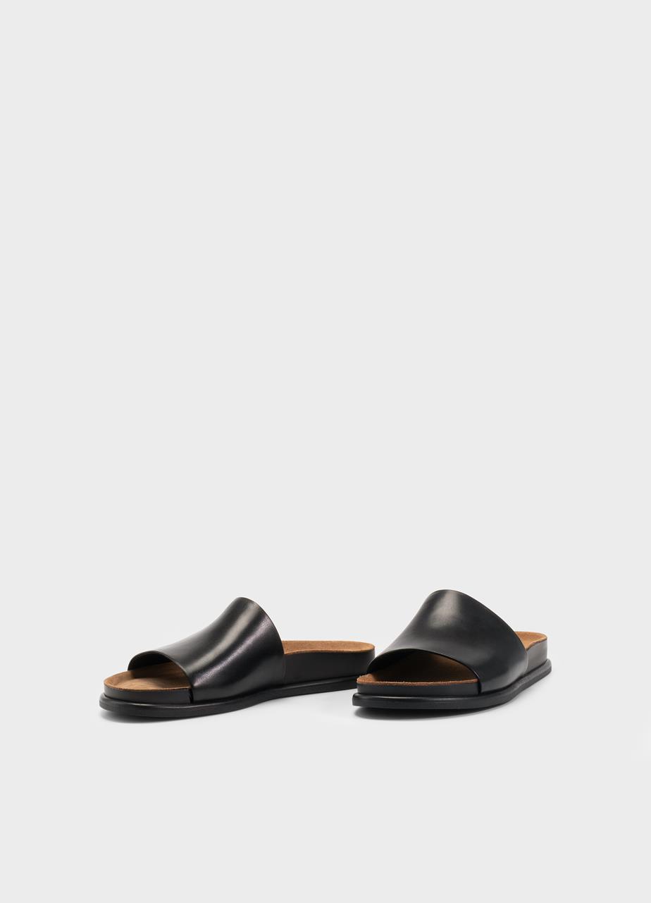 Effie sandals Black leather