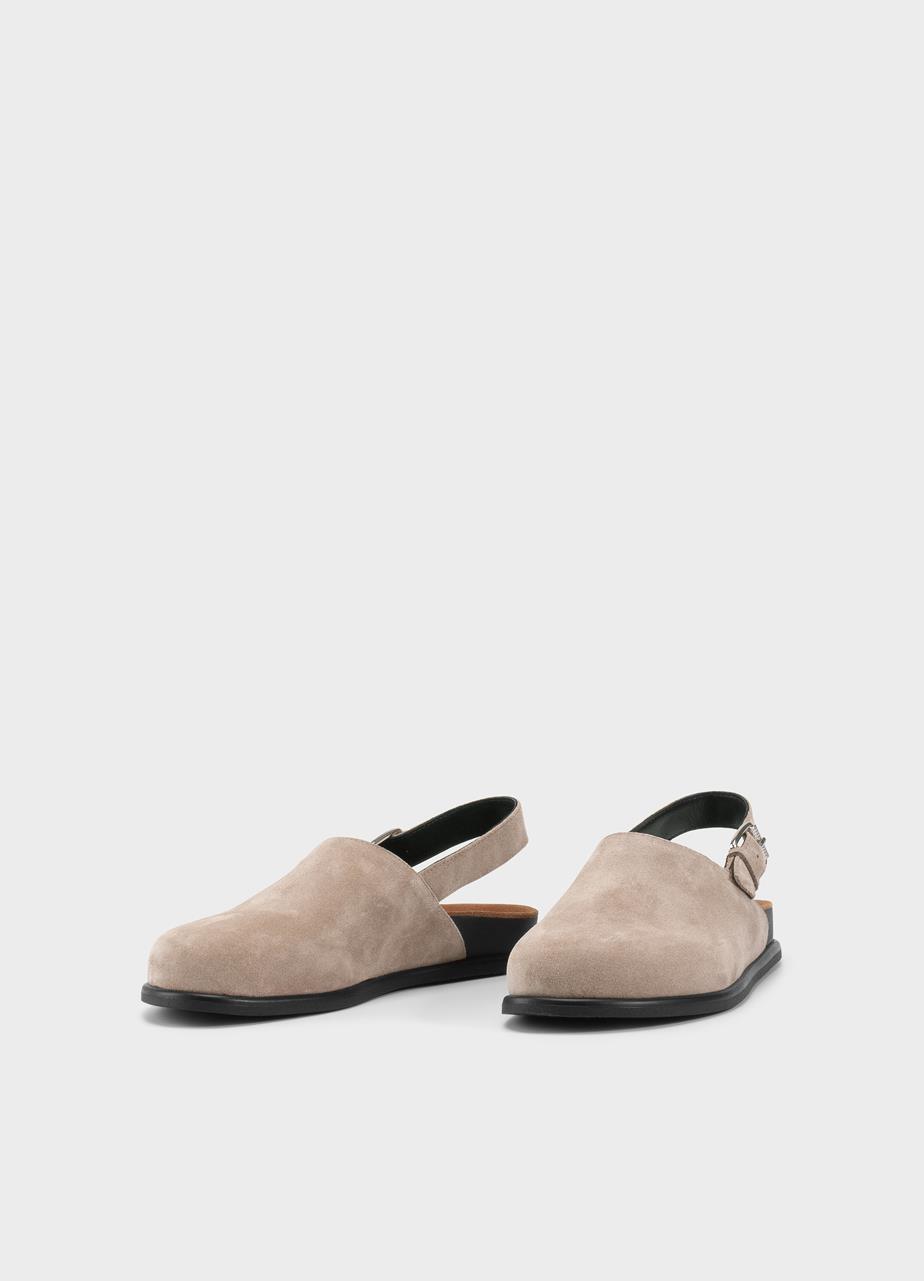 Effıe sandals Beıge suede