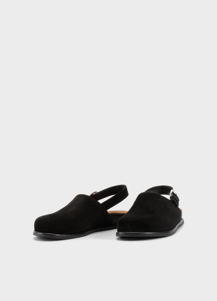 Effie mules BLACK SUEDE