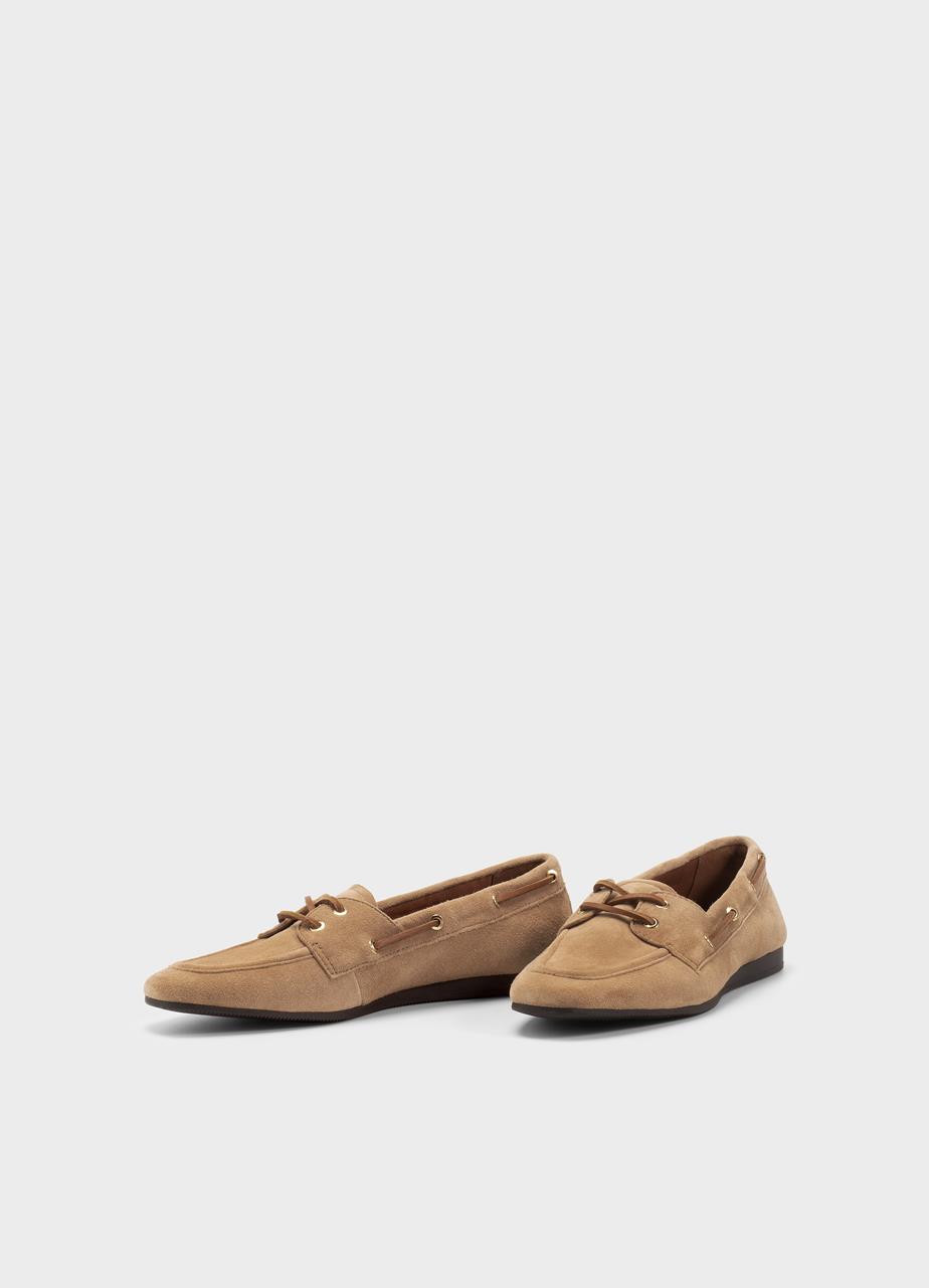 Hillary shoes Light Brown suede