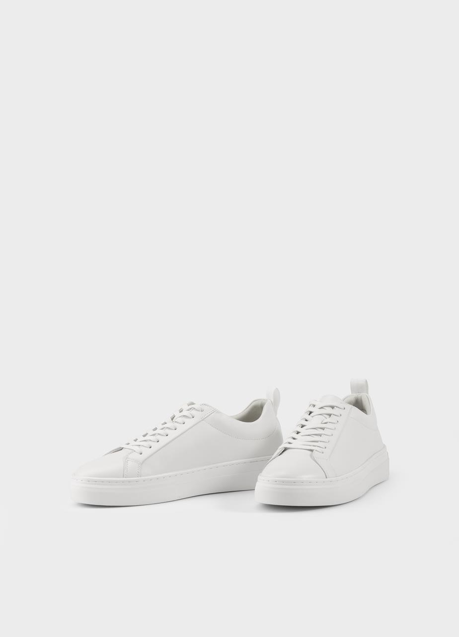 Zoe platform sneaker Weißes leder