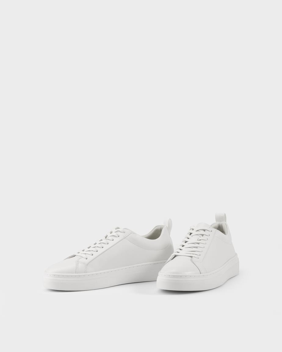 Zoe platform sneakers White, Leather