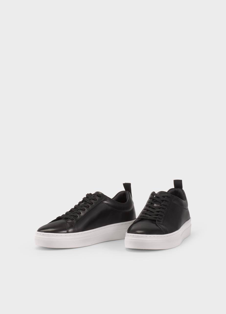 Zoe platform sneakers Sort læder