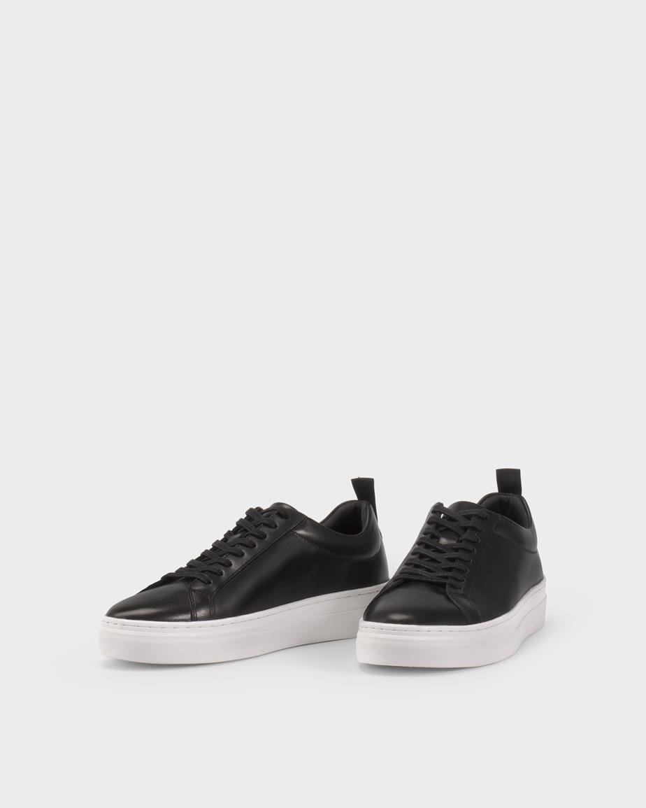 Zoe platform sneakers Black, Leather