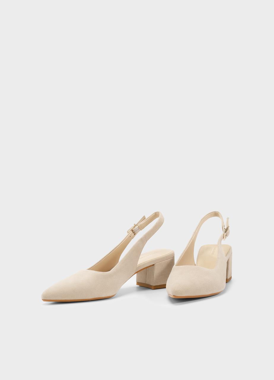 Marta pumps Beige suede