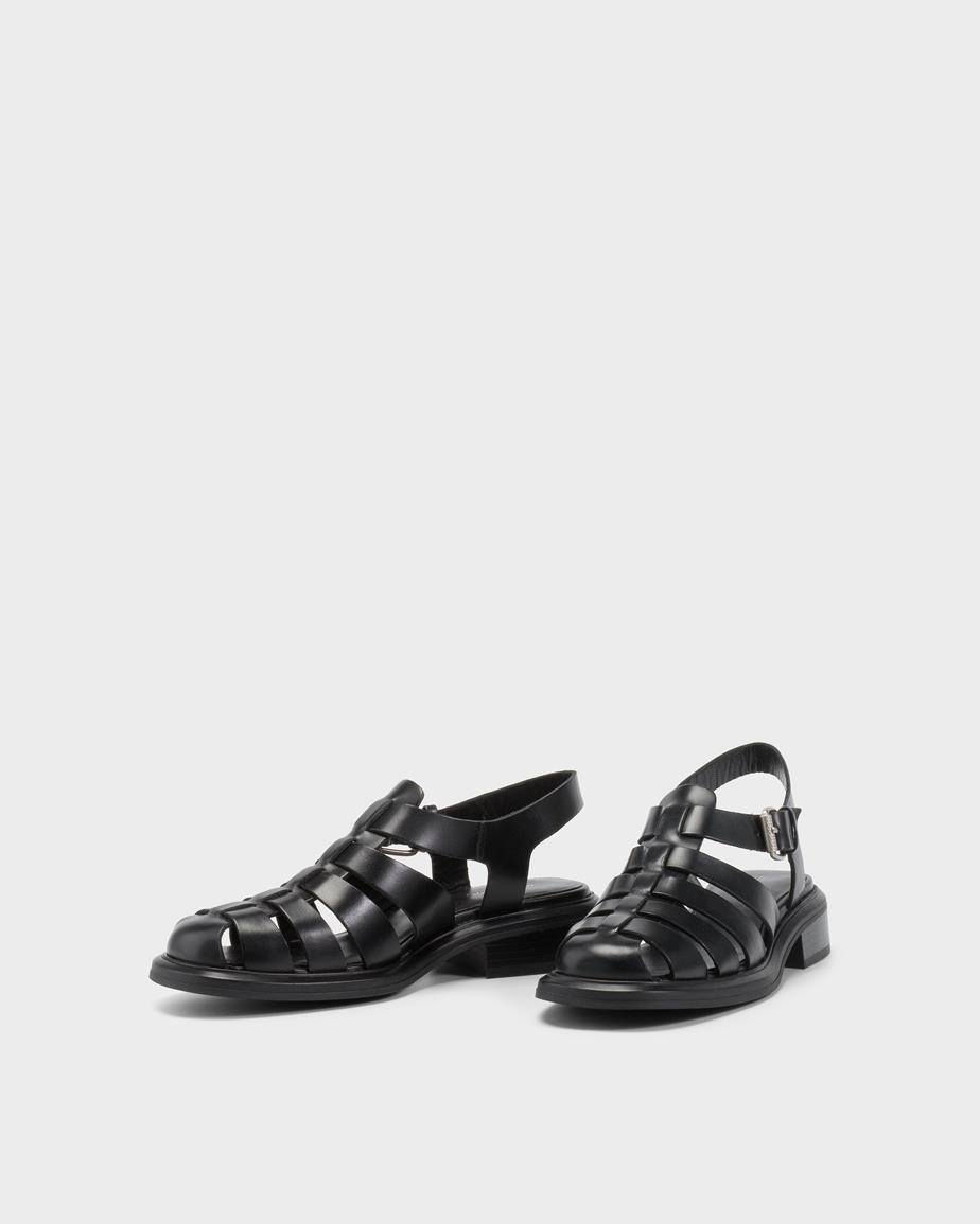Ellis sandaler Svart, Skinn