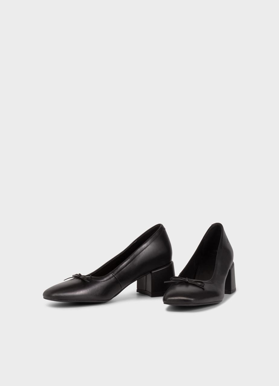 Adison escarpins Noir cuir