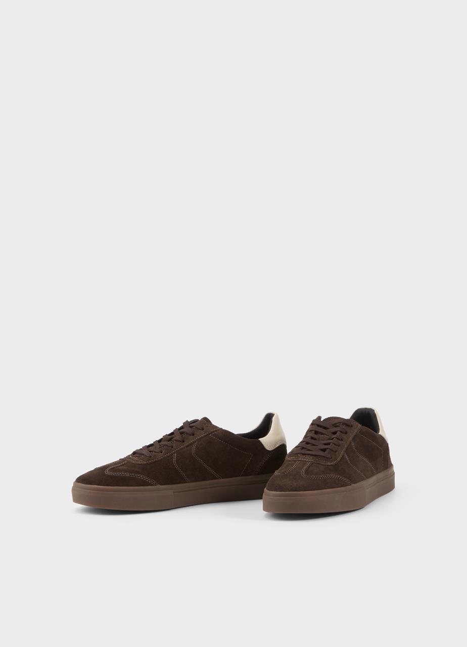 Cody baskets MARRON FONCÉ DAIM/COMB
