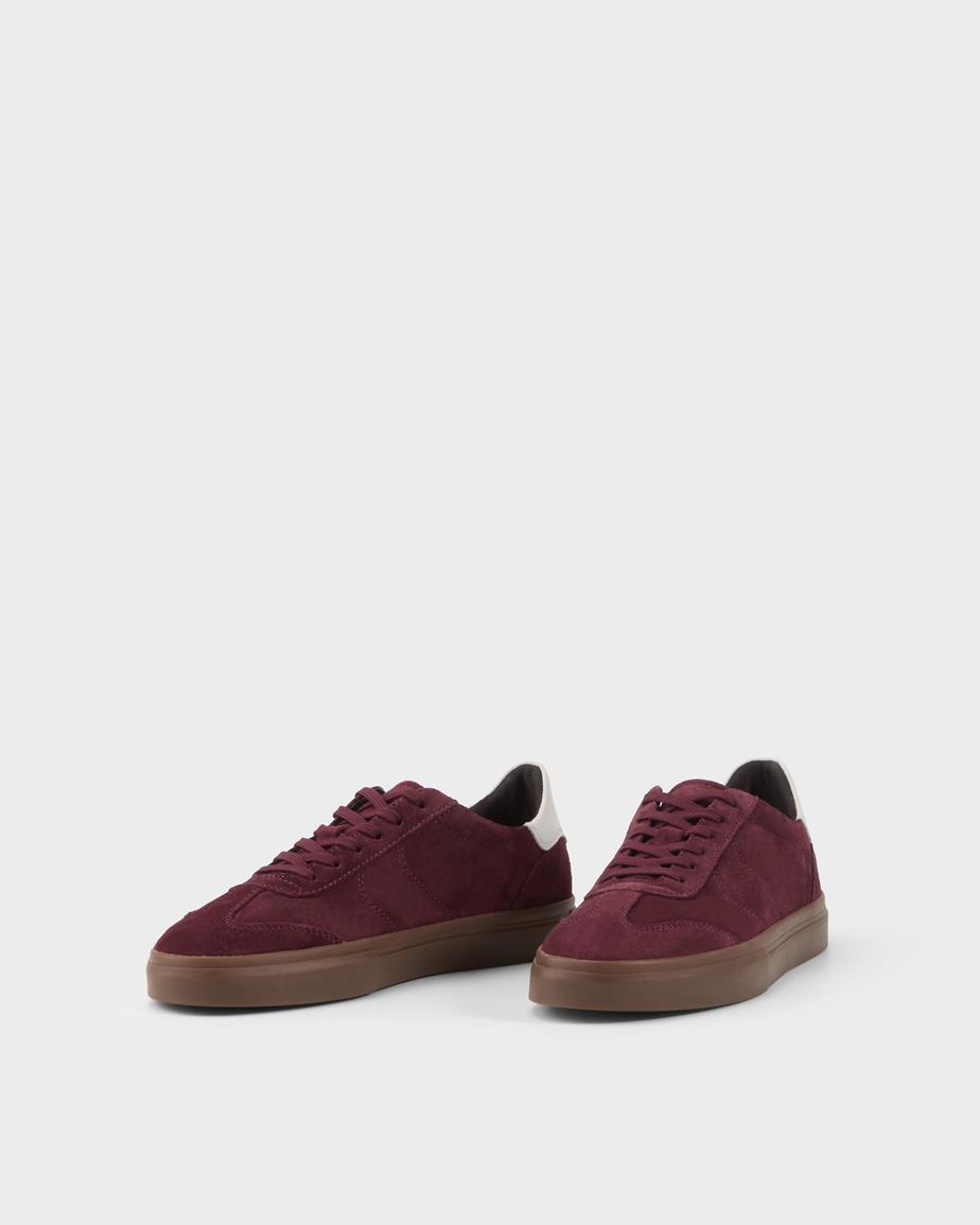 Cody sneakers Dark Red, Suede/Comb