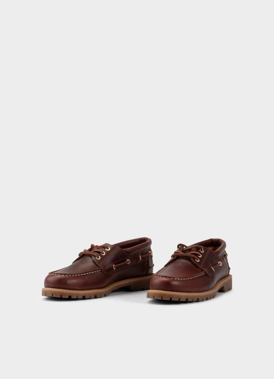 Joslyn chaussures basses Marron cuir