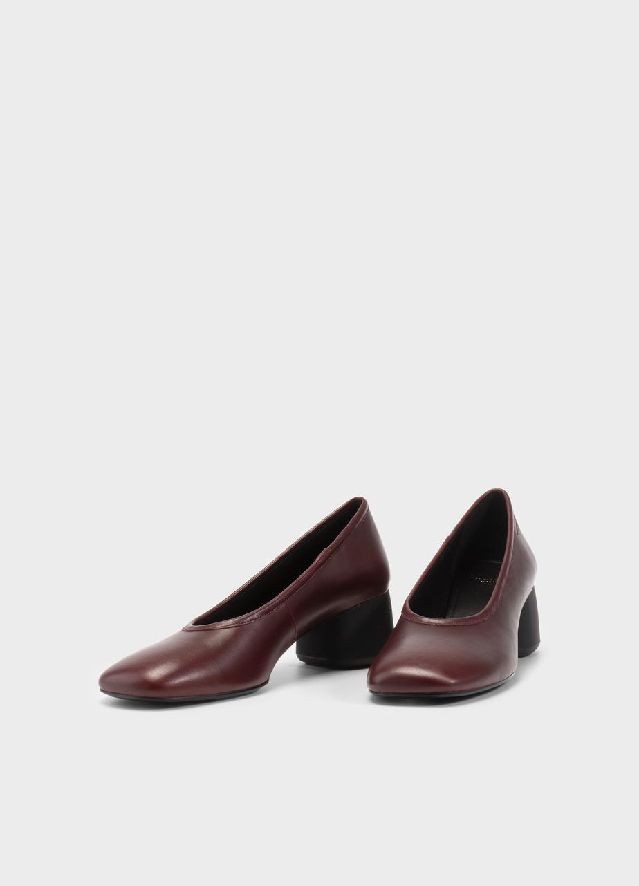 Livia pumps Dark Red leather