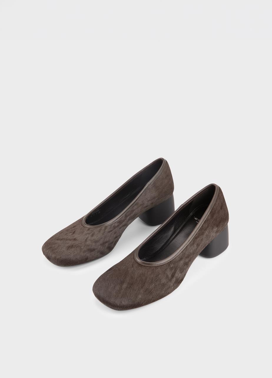 Livia pumps Brown, Hair-On-Leather