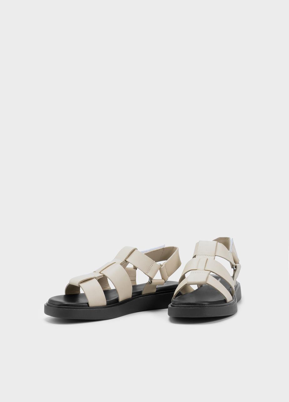 Connie sandalen Offwhite leder