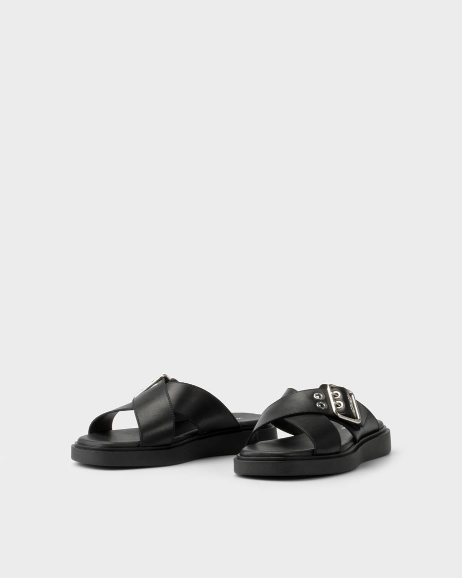 Connie sandaler Svart, Skinn