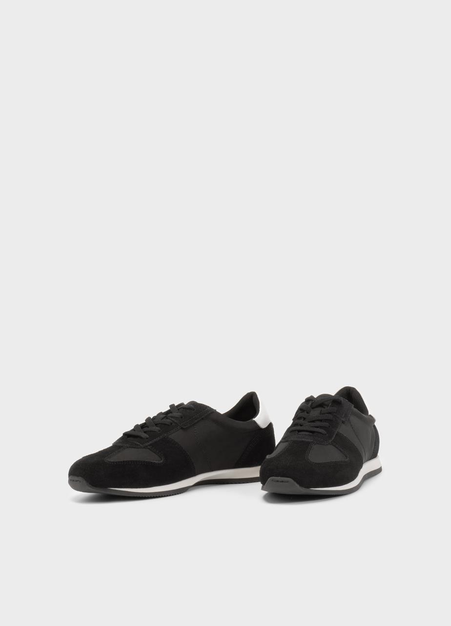 Yasmin sneakers Black leather/textile