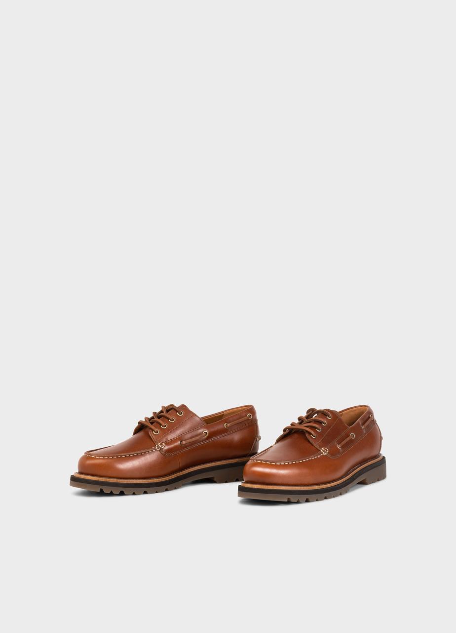 Jay chaussures Marron cuir