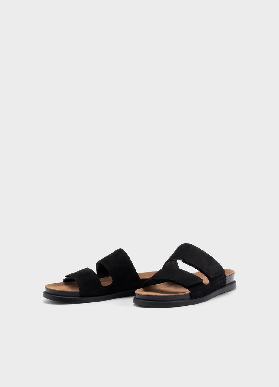 Kevin sandaler SVART NUBUCK