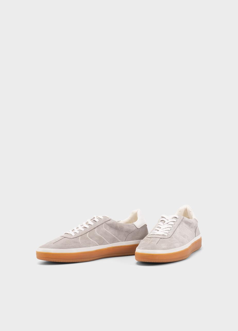 Leo sneakers Light Grey suede/leather