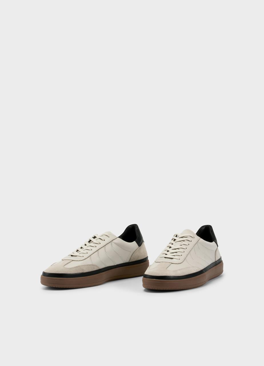 Leo sneakers Beige suede/leather