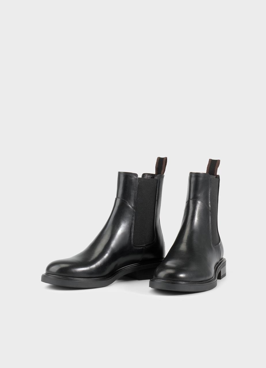 Freya boots SVART SKINN