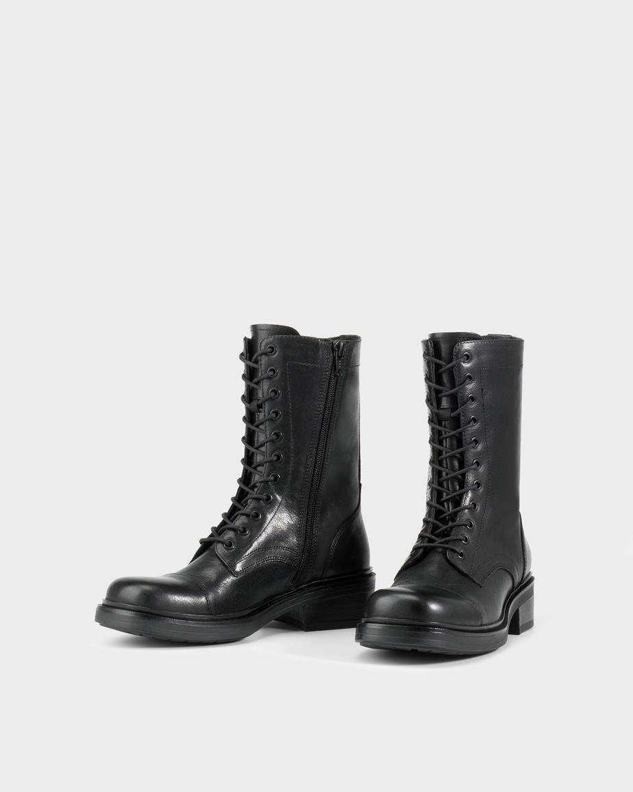 Karlie boots Black, Leather