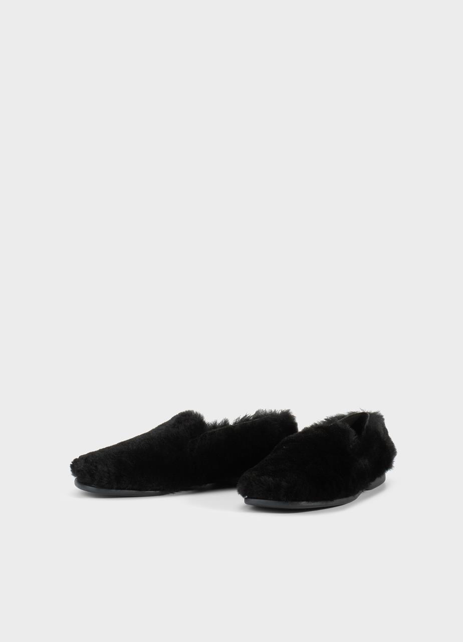 Sammie loafers BLACK SHEARLING