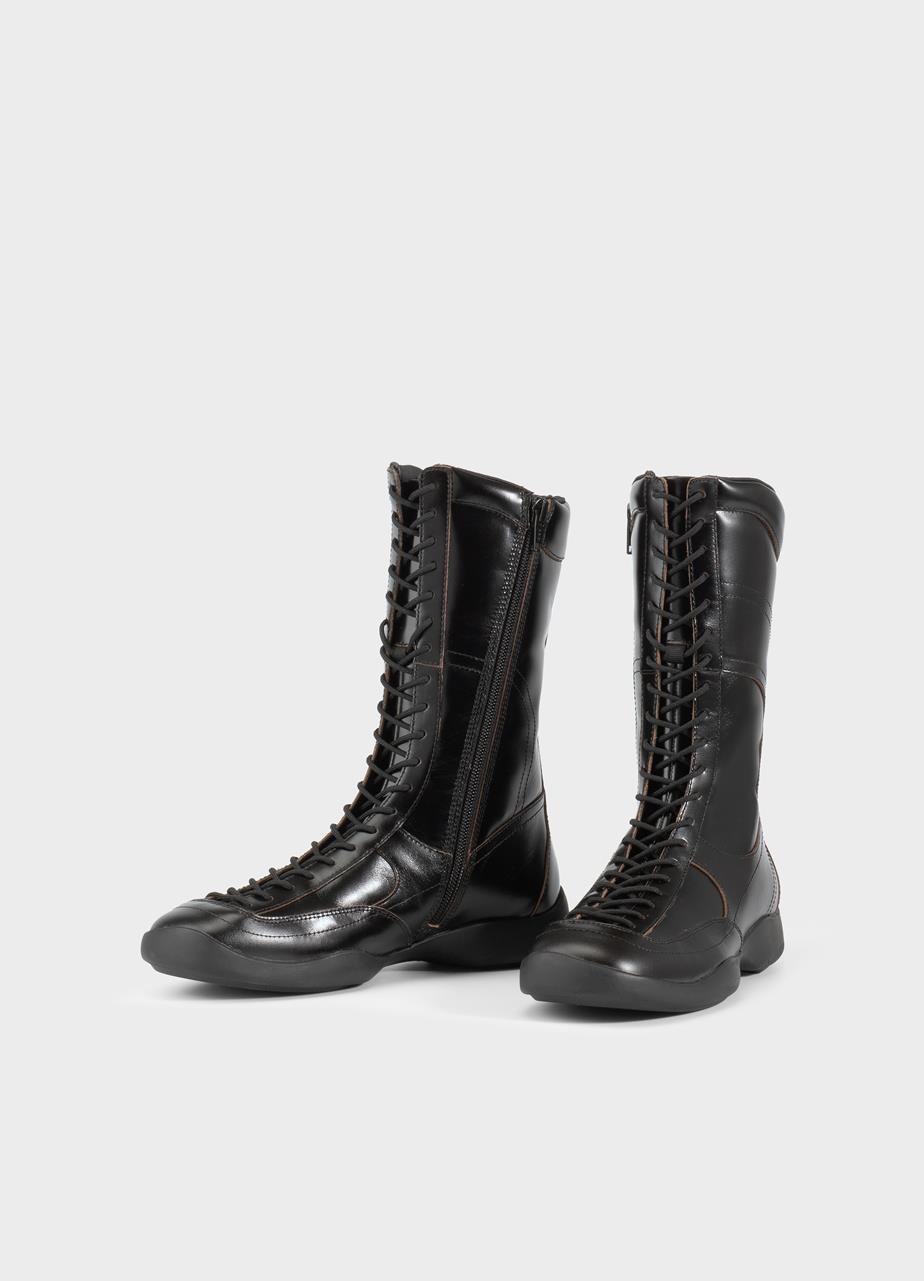Sky botas PRETO BORDAS CONTRASTANTES
