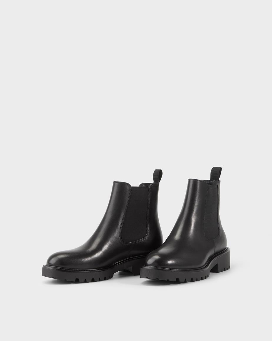 Kenova chelsea boots Schwarz, Leder