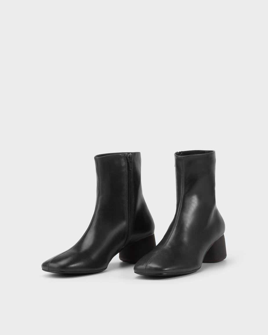 Livia stiefeletten Schwarzes, Leder