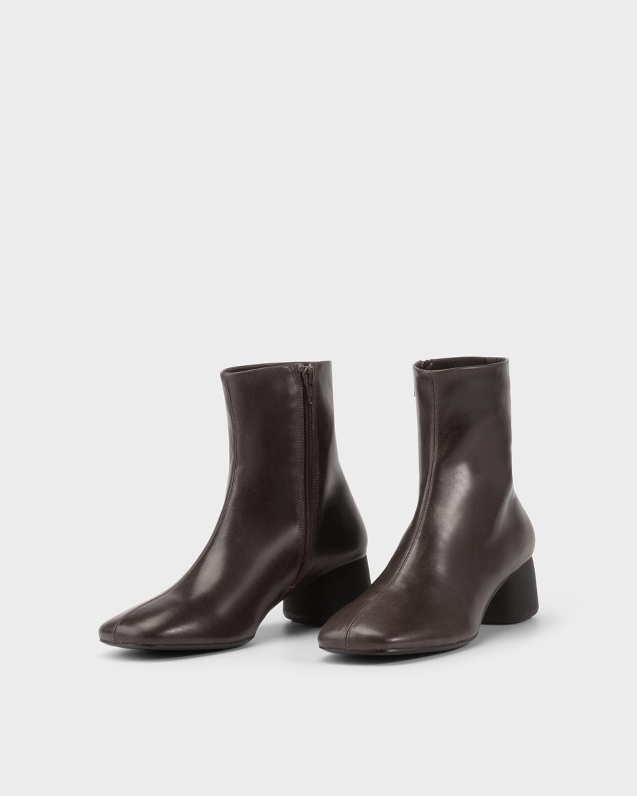 Livia stiefeletten Braunes, Leder