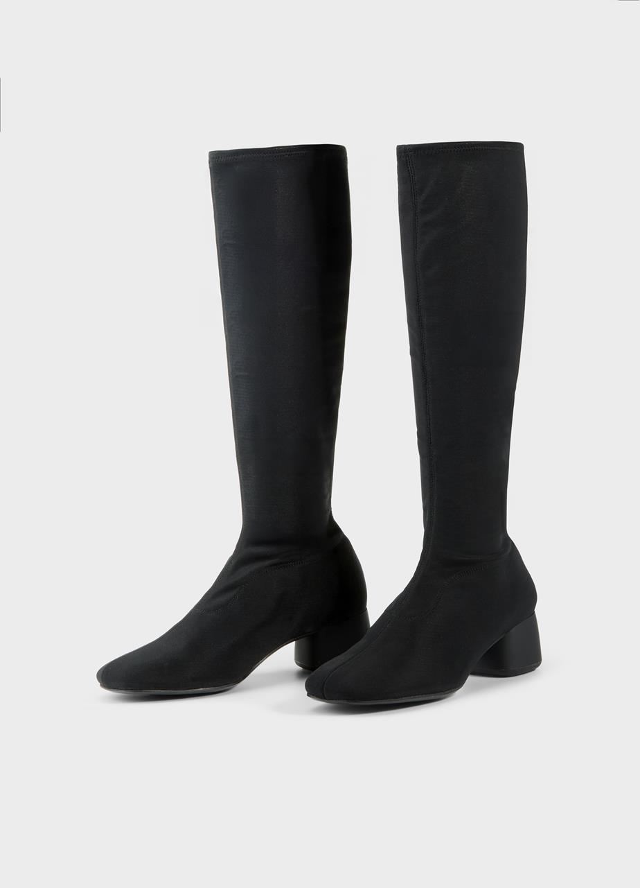 Livia tall boots BLACK STRETCH