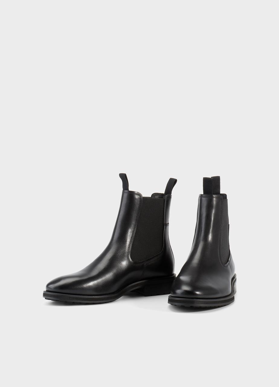 Brian boots BLACK LEATHER