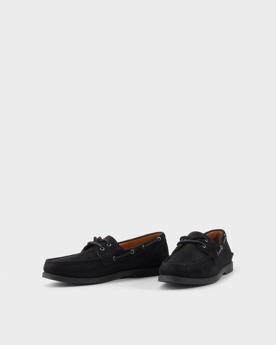 Loui m schuhe Schwarzes, Nubukleder