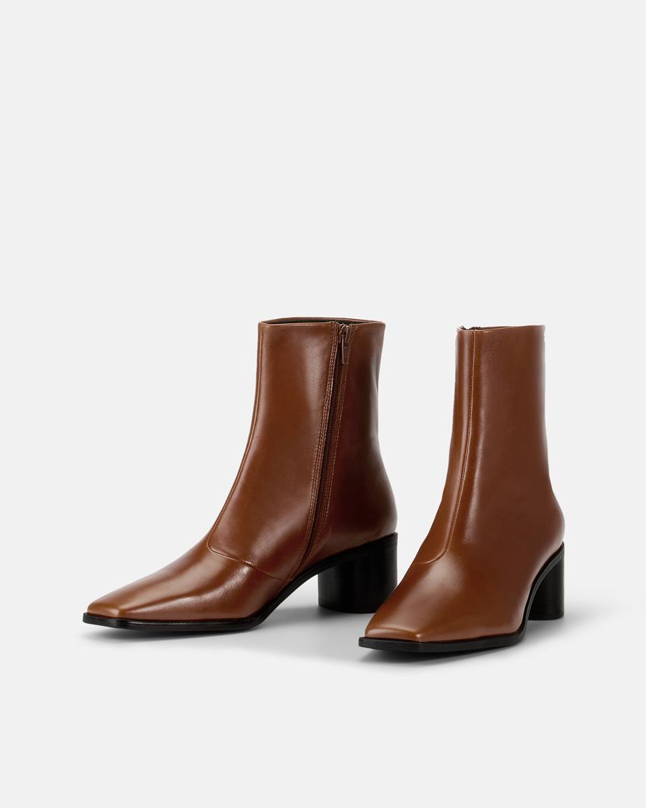 Fay ankle boots Brown, Leather