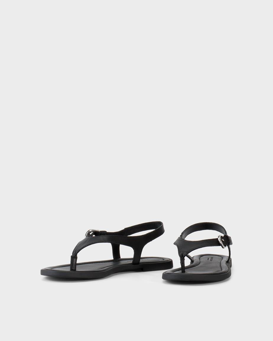 Zaida sandaler Svart, Skinn