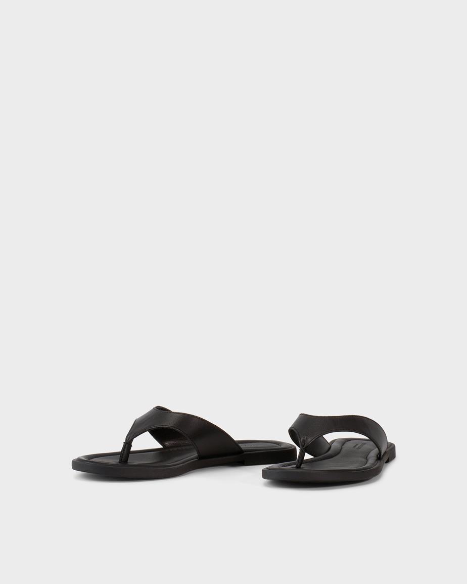 Zaida sandaler Svart, Skinn