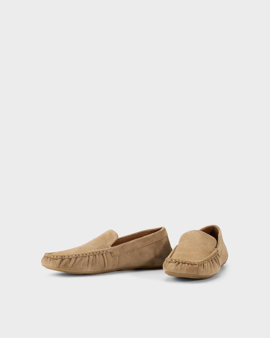 Mika loafers Beige, Suède