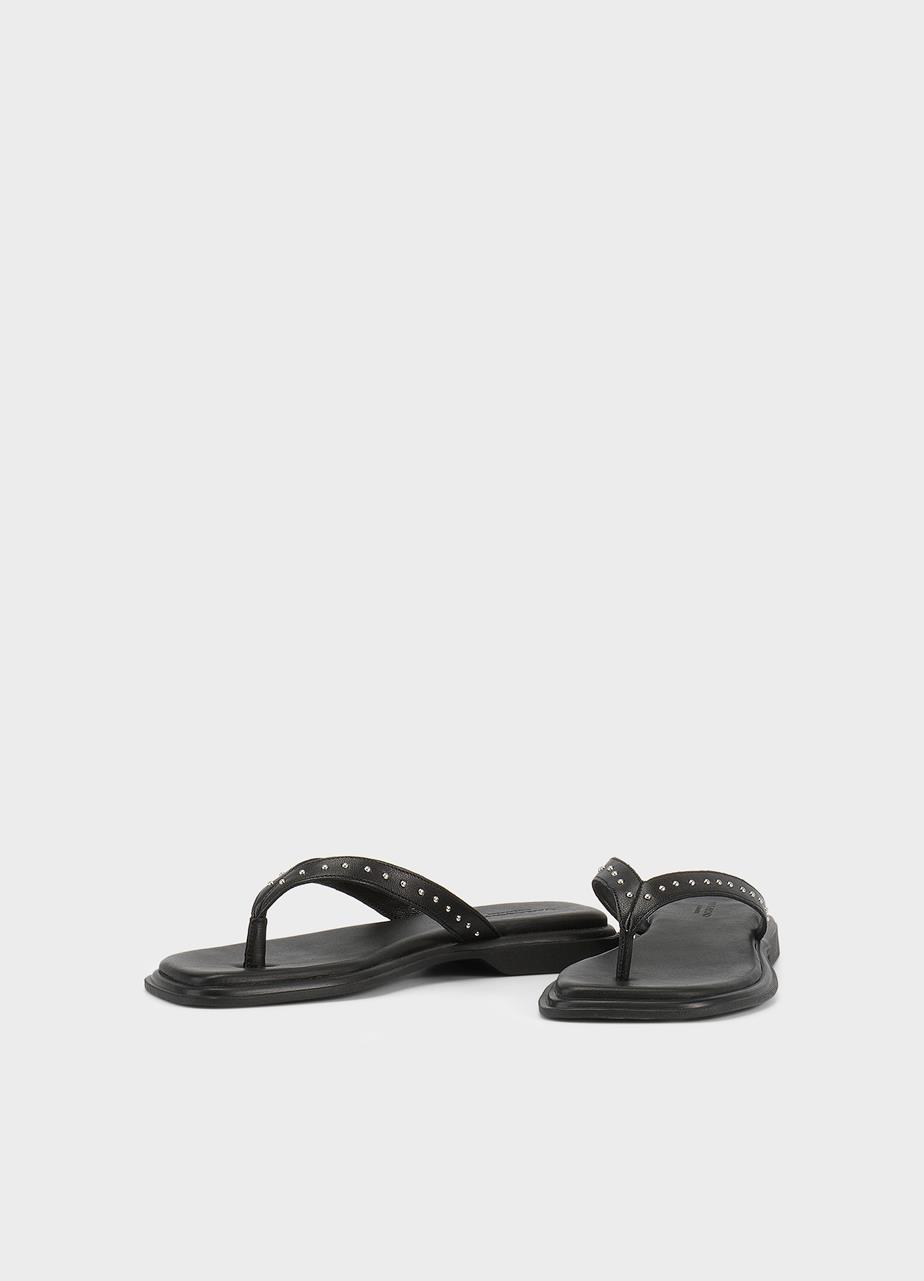 Izzy sandals BLACK LEATHER