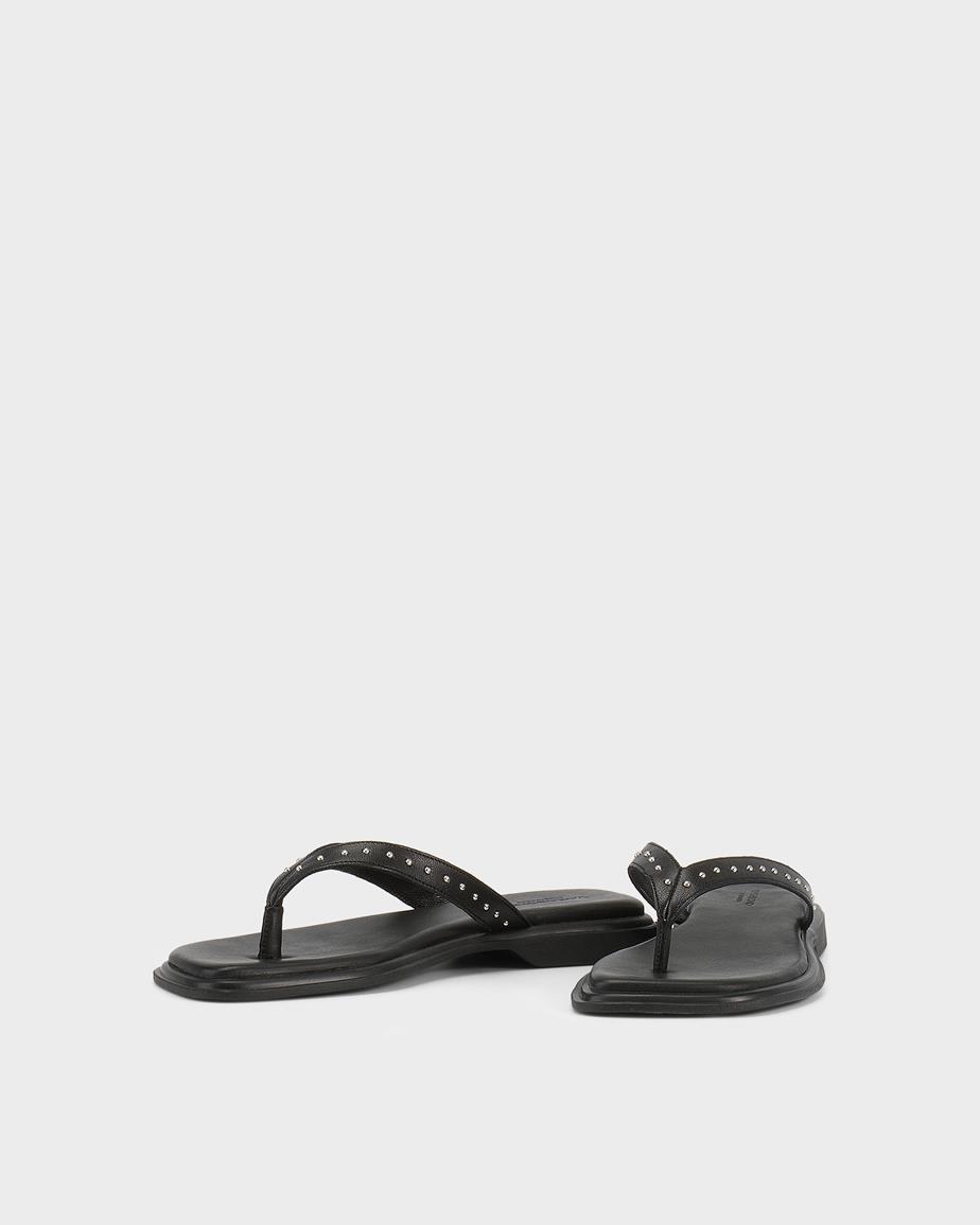 Izzy sandaler Svart, Skinn