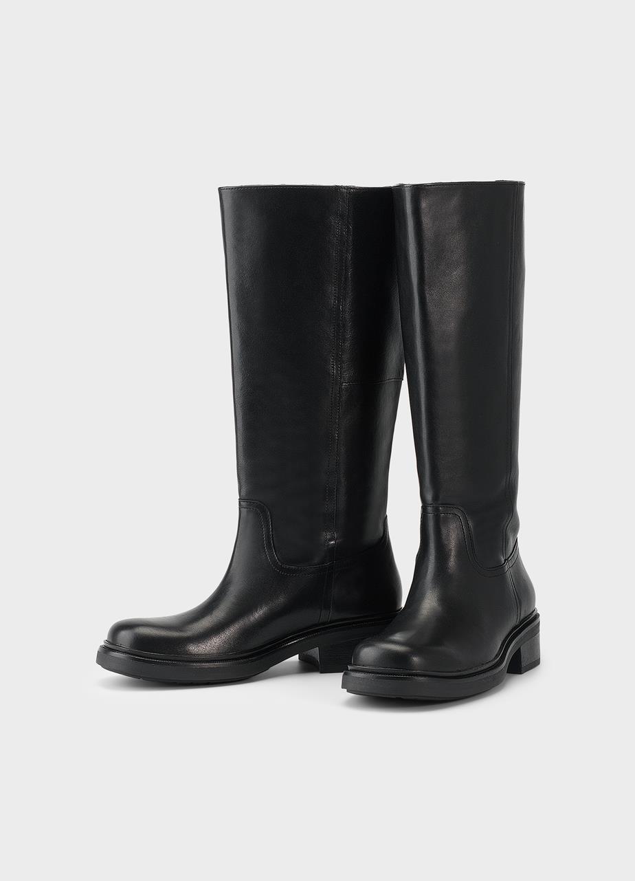 Karlie tall boots BLACK LEATHER