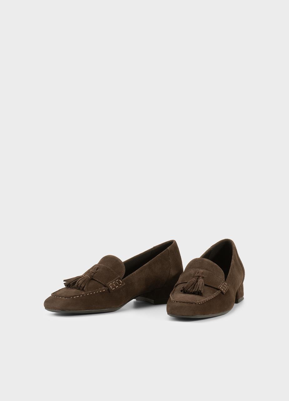 Debbi loafers Brown, Suede