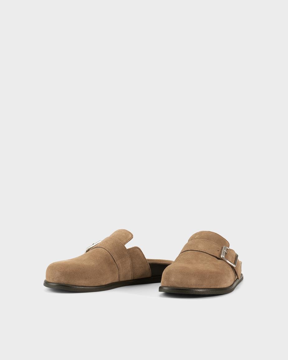 Effie mules Beige, Mocka