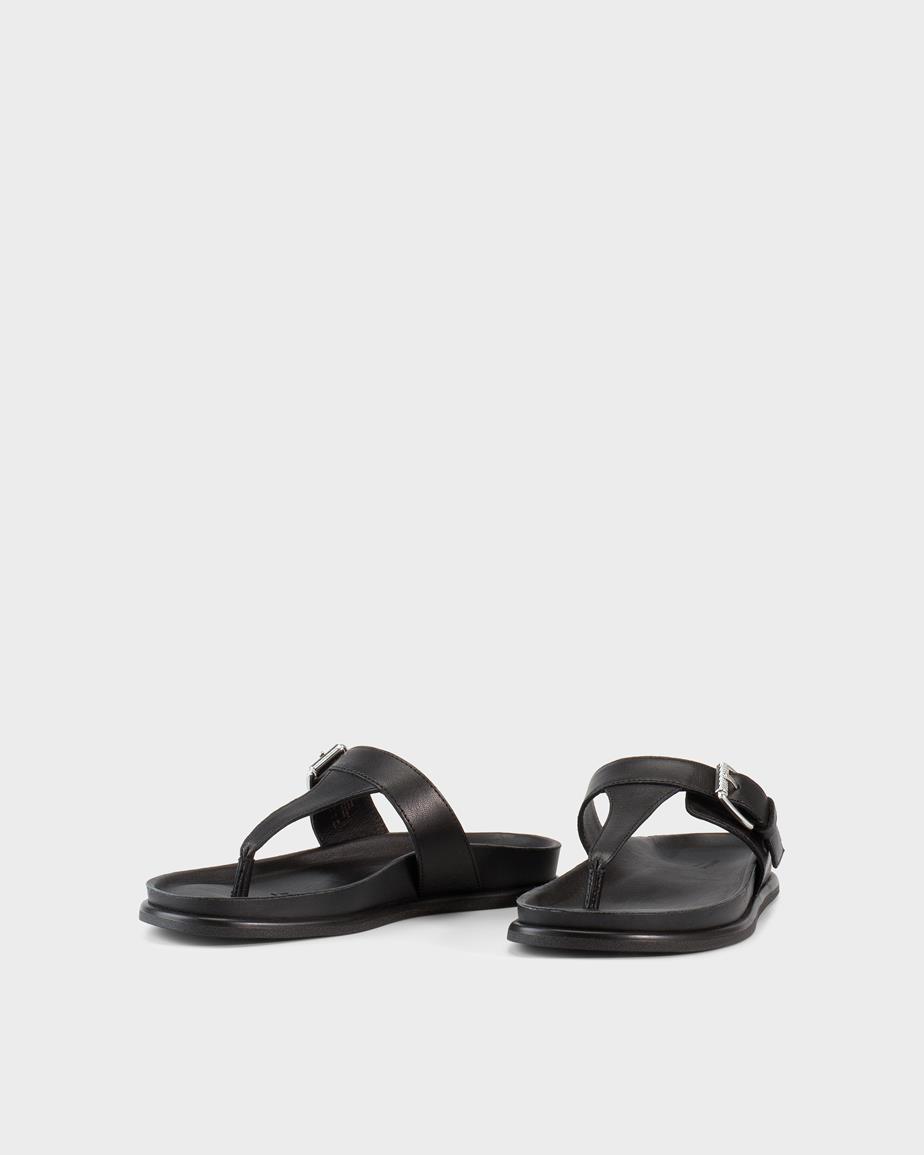 Effie sandaler Svart, Skinn