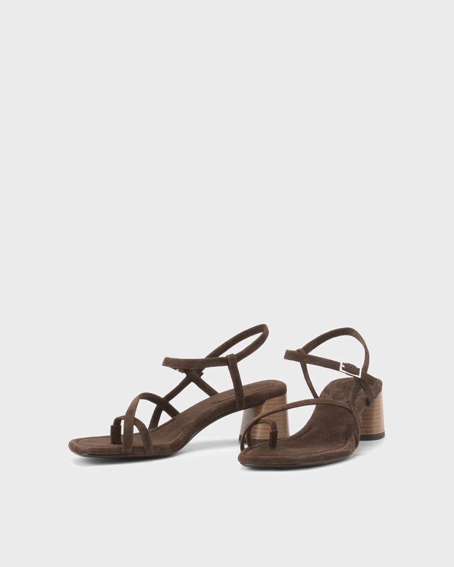 Evie sandaletter Brun, Mocka